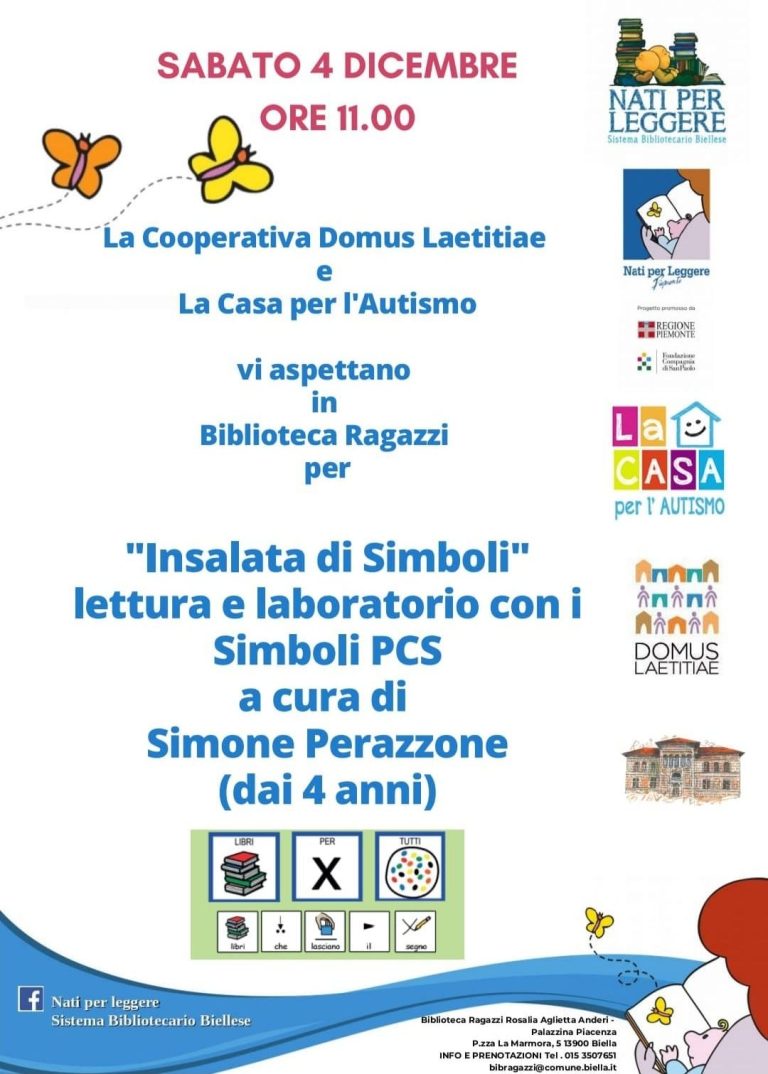 LETTURA E LABORATORIO CON I SIMBOLI PCS