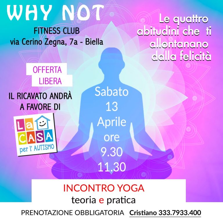 Incontro Yoga teoria e pratica