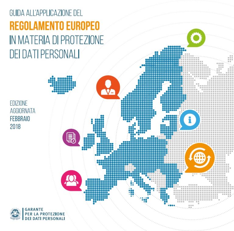 Nuovo regolamento europeo in materia di protezione dei dati personali